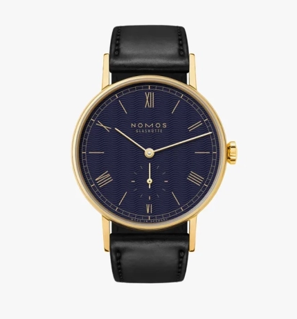 NOMOS Ludwig Gold Twice Unique - Moiré 211.U7 Replica Watch